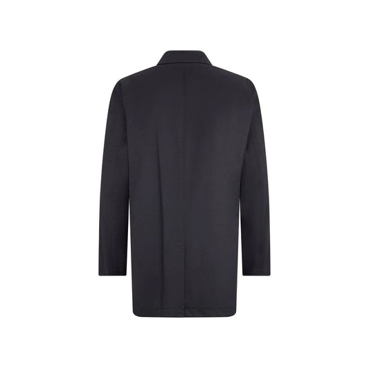 Black Cotton Coat