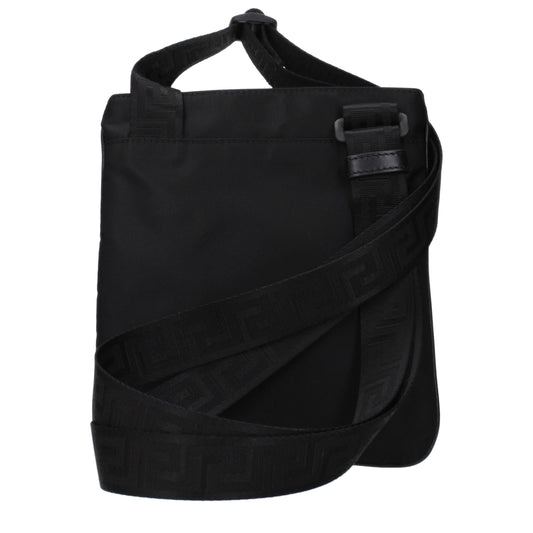 Black Nylon Crossbody Bag
