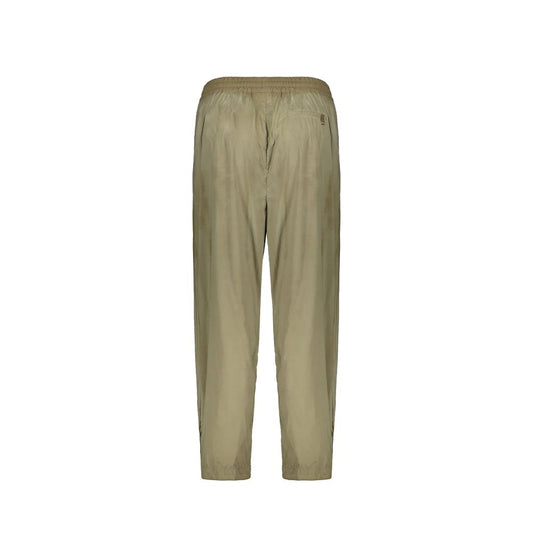 Bicolor Elastane Casual Pants