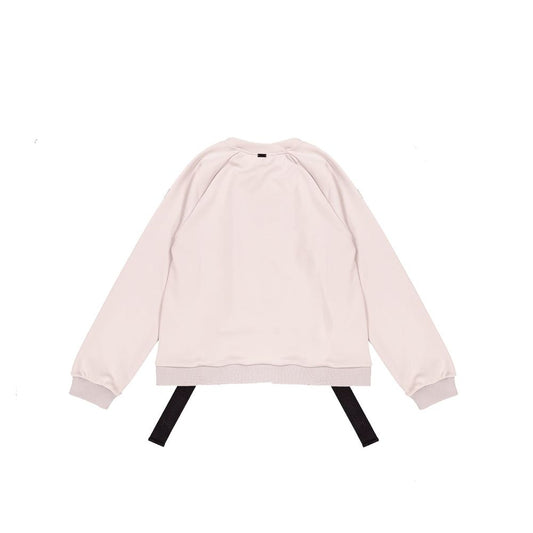 Gray Elastane Sweatshirt