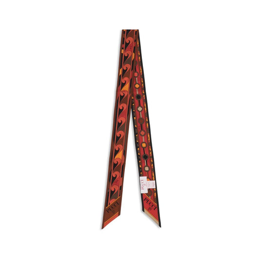 Orange Silk Scarf