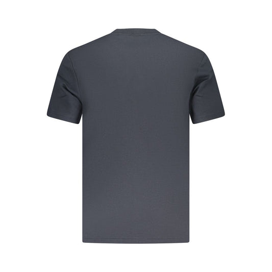 Blue Cotton Men's Tshirt