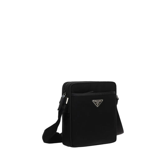 Black Nylon Shoulder Bag