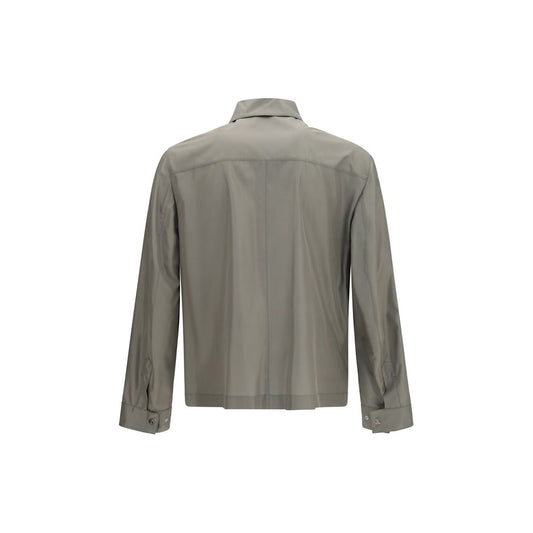 Bicolor Silk Jacket