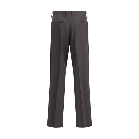 Brown Wool Oves Aries Dress Pants