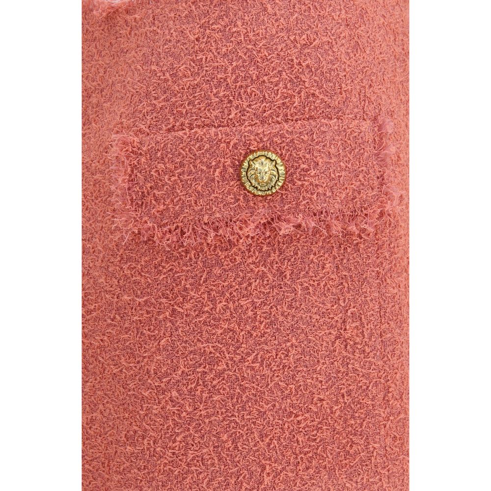 Multicolor Wool Oves Aries Mini Skirt