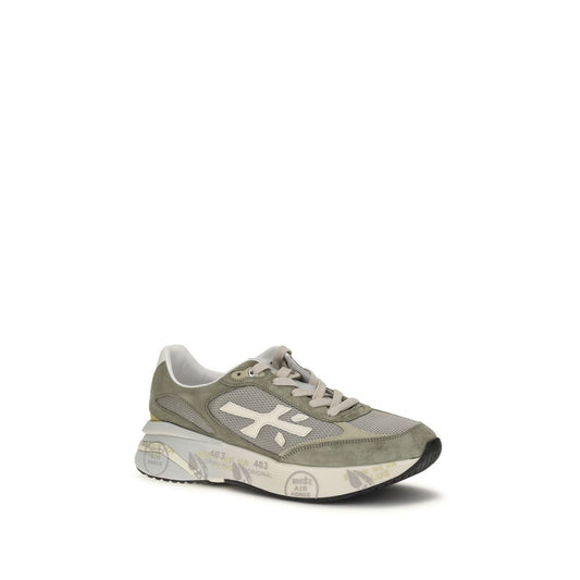 Bicolor Calf Leather Bos Taurus Low Top Sneakers