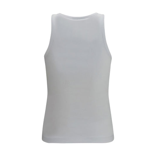 White Cotton Tank Tops