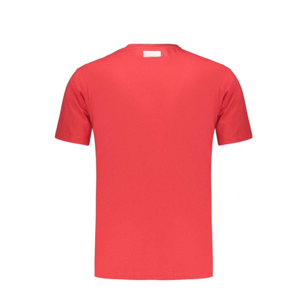 Red Cotton Men's T-Shirt