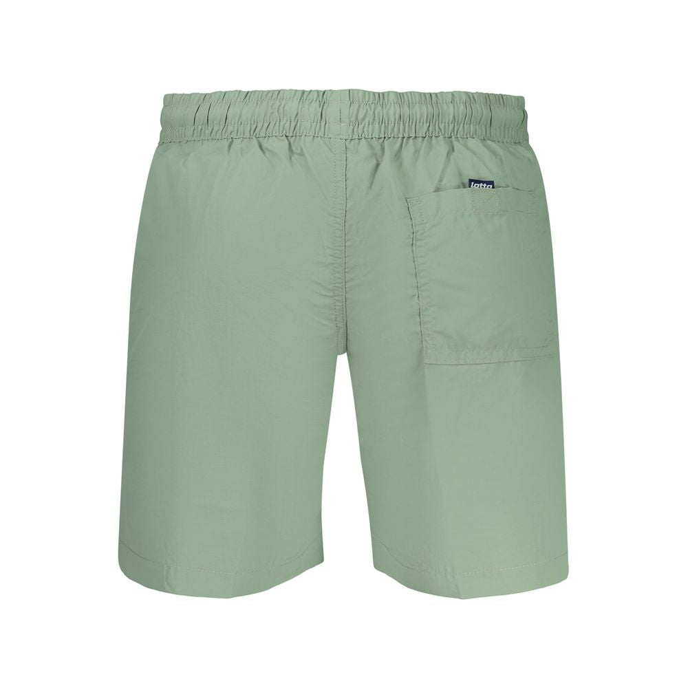 Green Polyamide Men's Swimwear