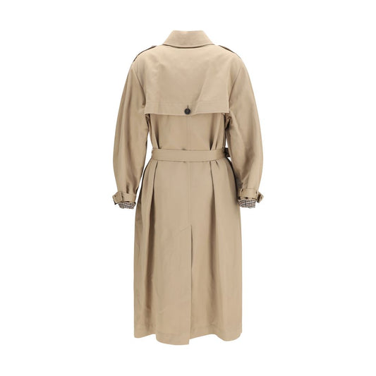 Beige Cotton Coat