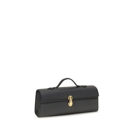 Gray Calf Leather Bos Taurus Handbag
