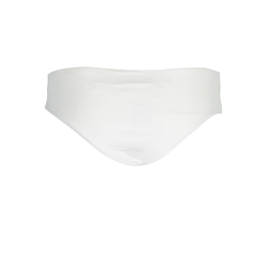 Bianco Poliammide Women Swim Brief