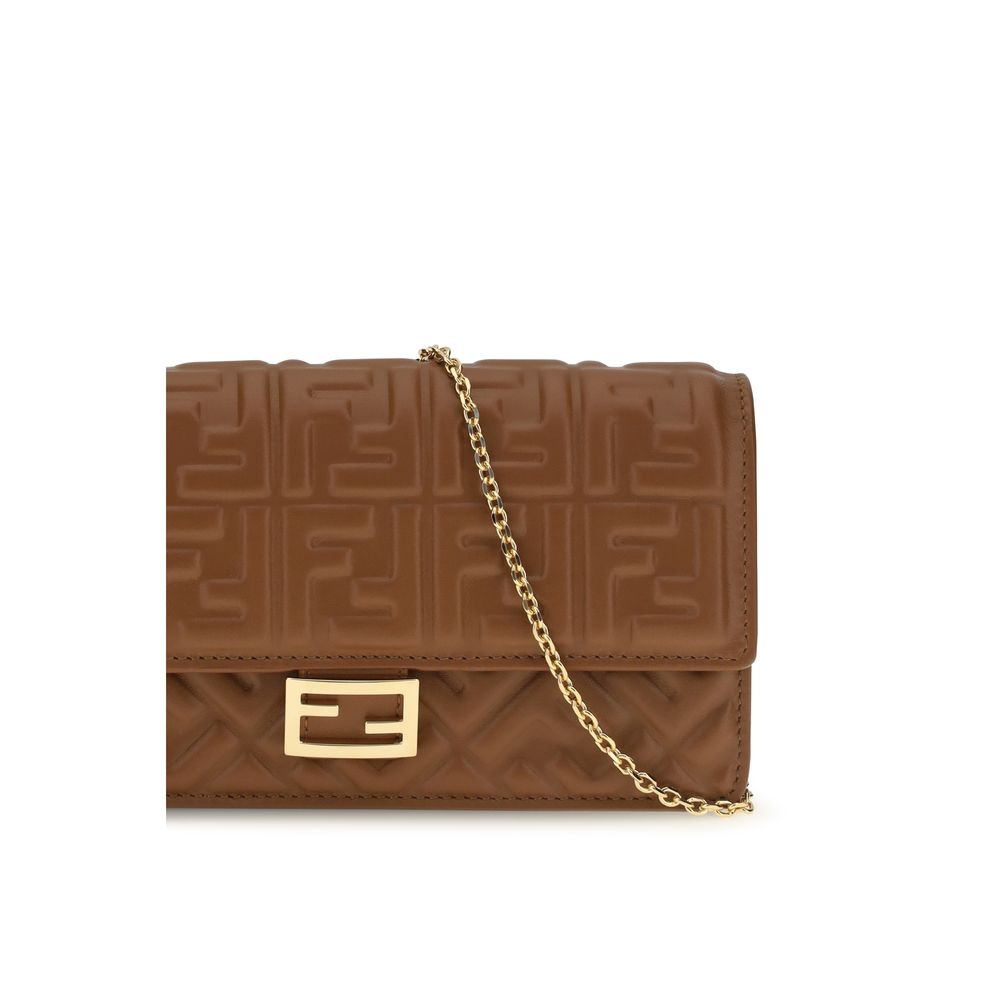 Brown Calf Leather Bos Taurus Wallet