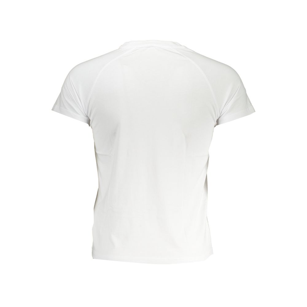 White Cotton Men's T-Shirt