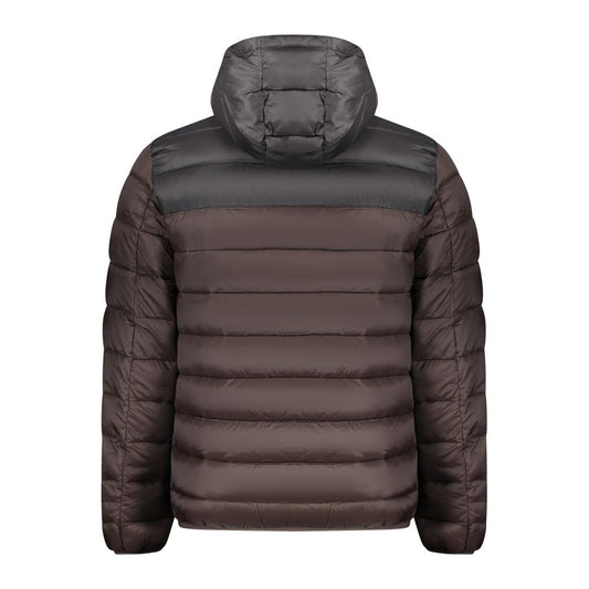 Marrone Poliammide Men's Jacket