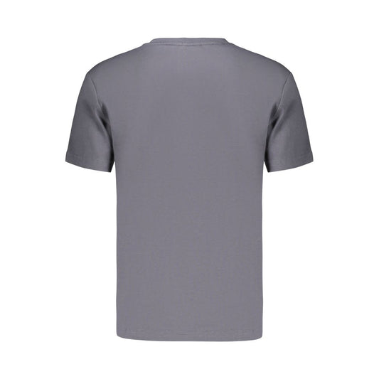 Gray Cotton Women's T-Shirt
