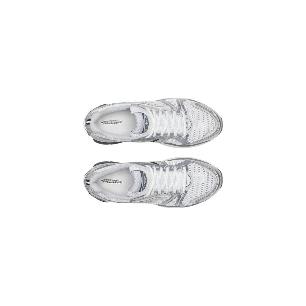 Bicolor Synthetic Athletic Sneakers