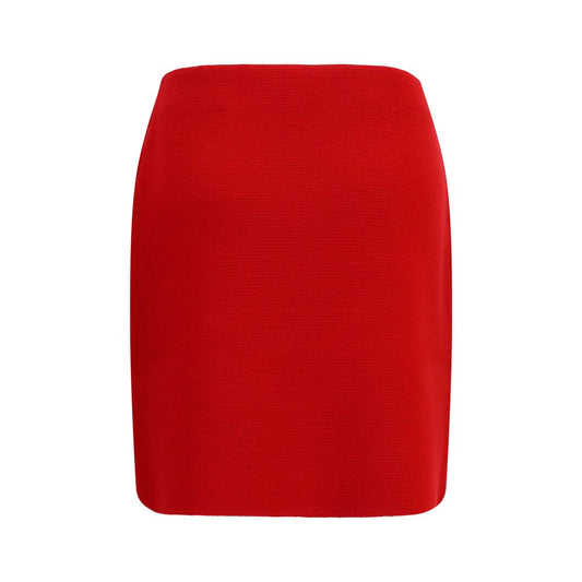 Multicolor Wool Oves Aries Mini Skirt