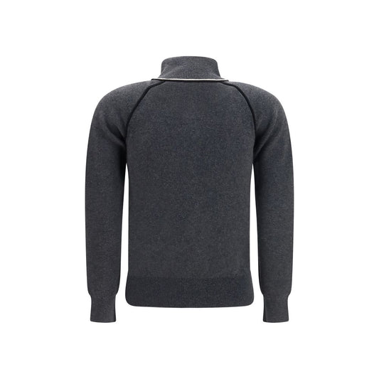 Gray Cotton Cardigan