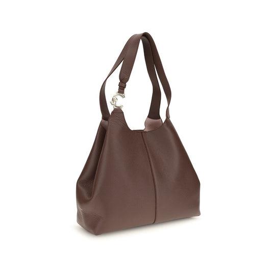 Brown Calf Leather Bos Taurus Shoulder Bag