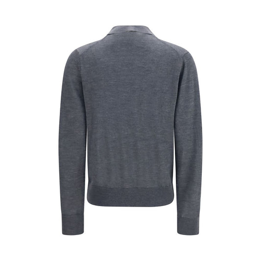 Gray Cashmere Shirt