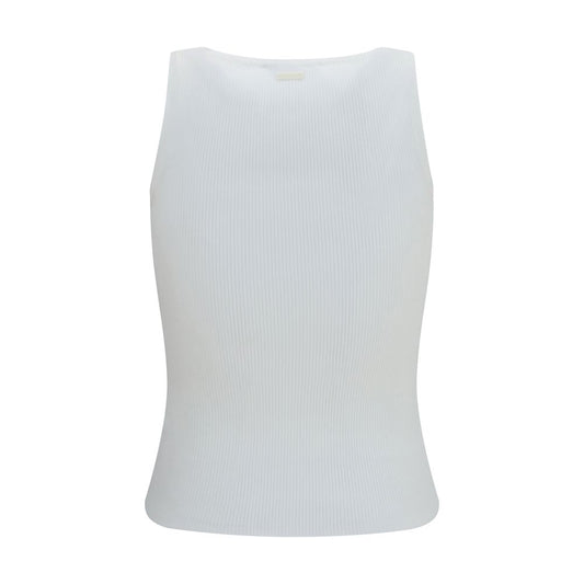 White Viscose Tank Tops