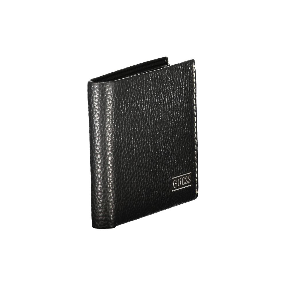 Black Leather Men's Wallet