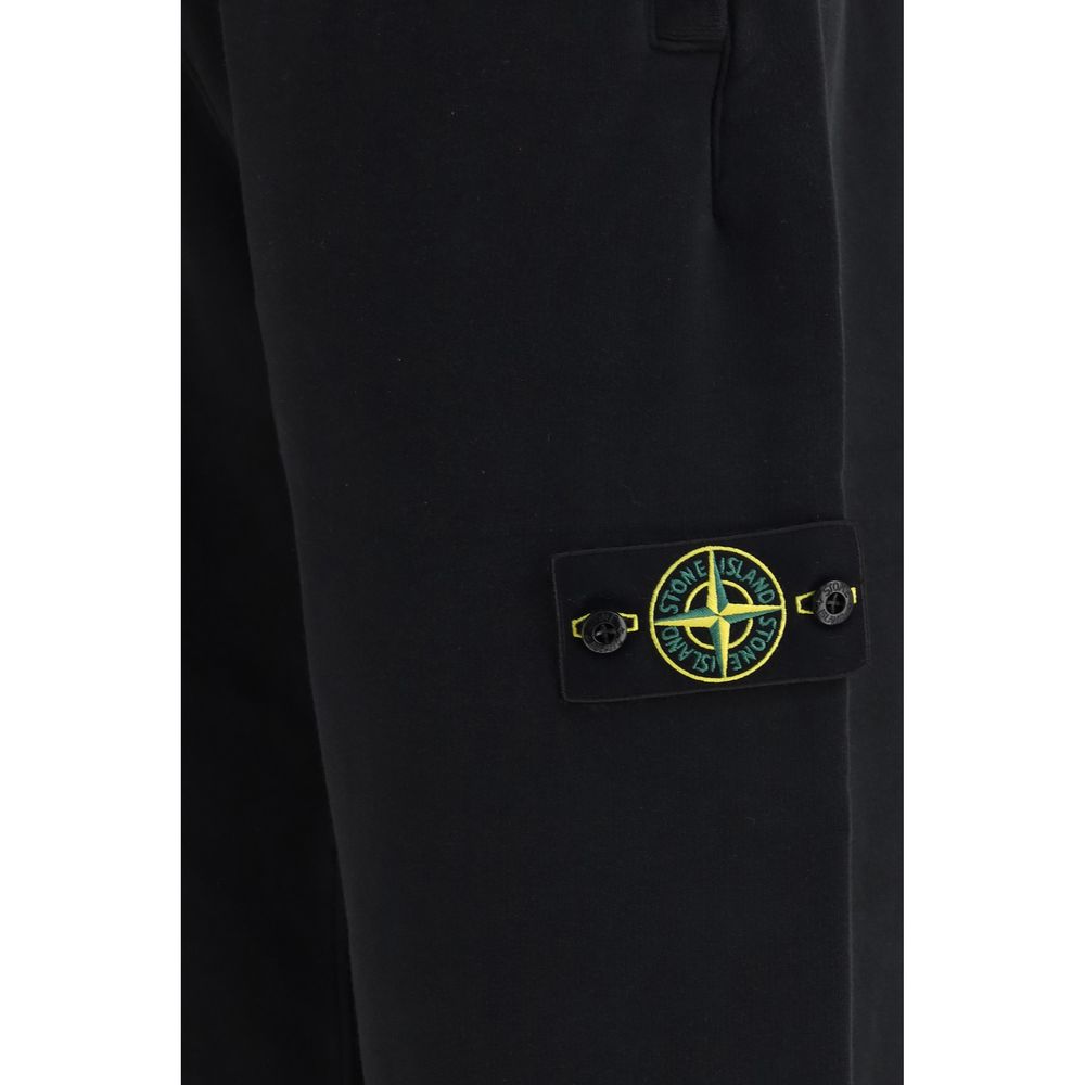 Black Cotton Sweatshirt