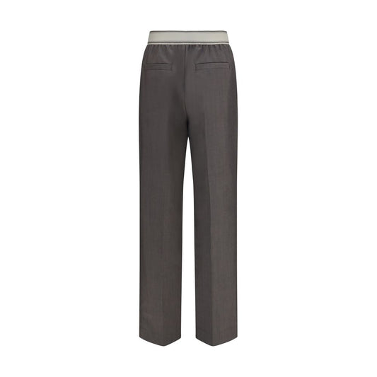 Gray Wool Oves Aries Pants