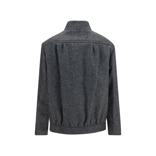 Gray Wool Oves Aries Shell Jacket