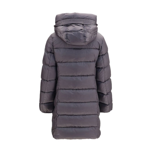 Gray Goose Down Full-Length Jacket