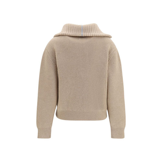 Beige Cashmere Polo Shirt