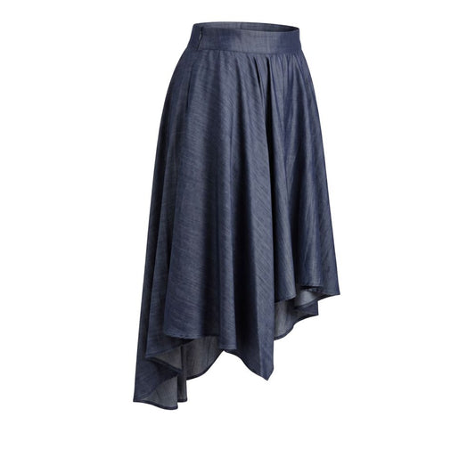 Blue Denim Women Skirt