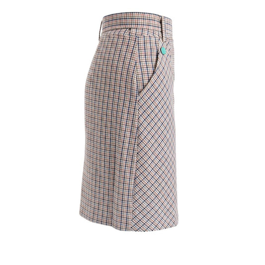 White Cotton Women Skirt