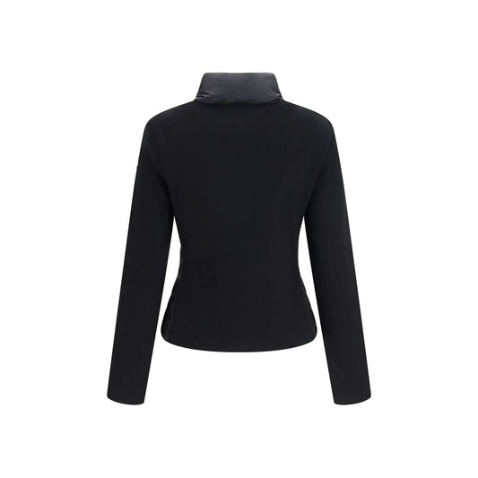 Black Cotton Shell Jacket