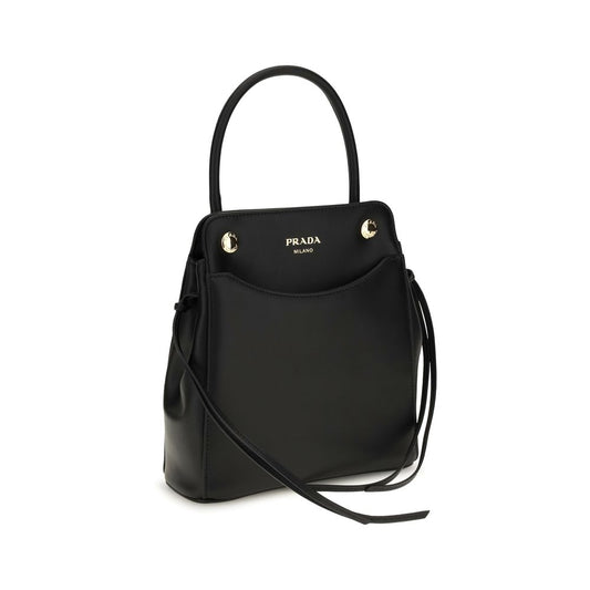 Black Calf Leather Bos Taurus Shoulder Bag