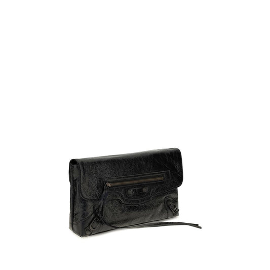 Black Lamb Ovis Aries Clutch Bag