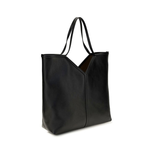 Black Calf Leather Bos Taurus Shoulder Bag