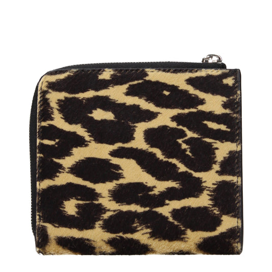 Beige Horsehair Wallet