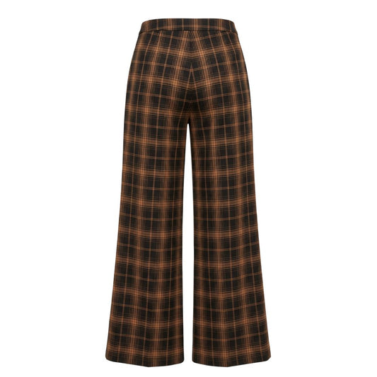 Black Polyester Women Pant