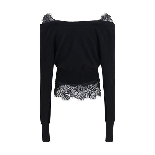 Black Cashmere Cardigan