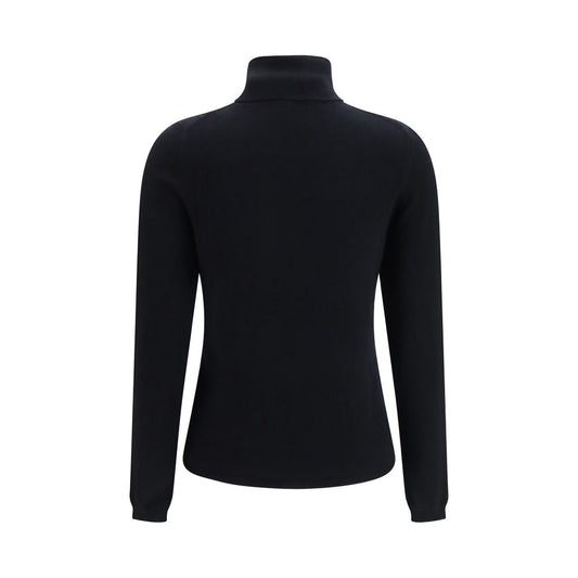 Black Cashmere Turtleneck