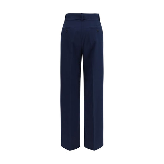 Blue Wool Oves Aries Casual Pants