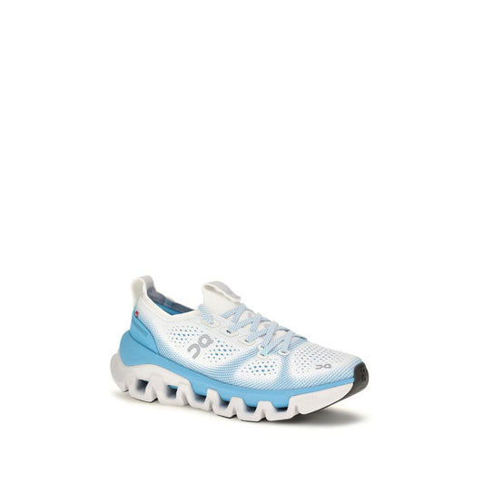 Blue Fabric Athletic Sneakers