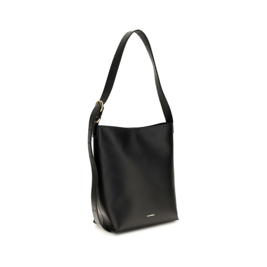 Black Calf Leather Bos Taurus Shoulder Bag