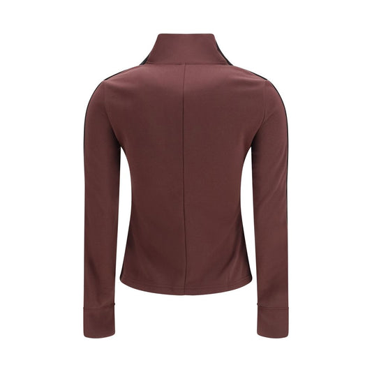 Bordeaux Polyester Sweatshirt