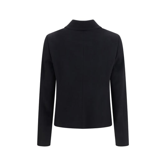 Black Wool Oves Aries Full-Length Jacket