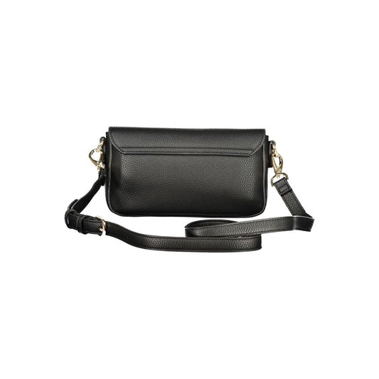 Black Polyurethane Women's Bag