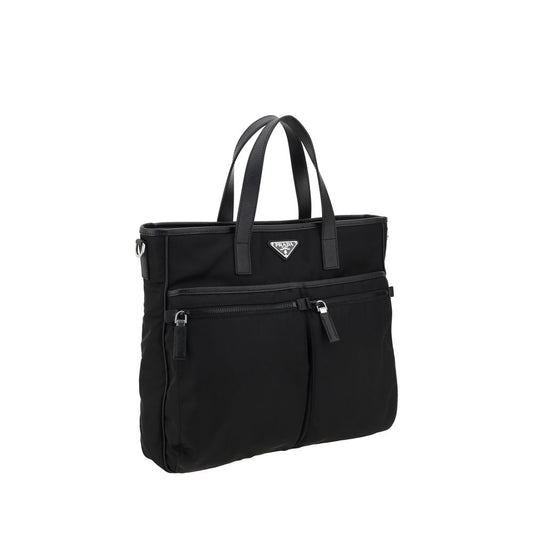 Black Nylon Shoulder Bag